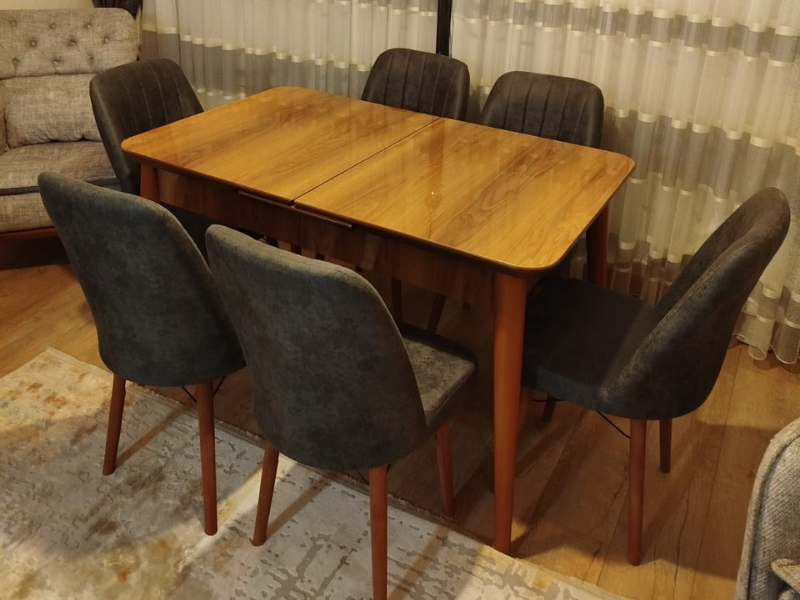 GrandeVista 6 Kişilik Masa Takımı